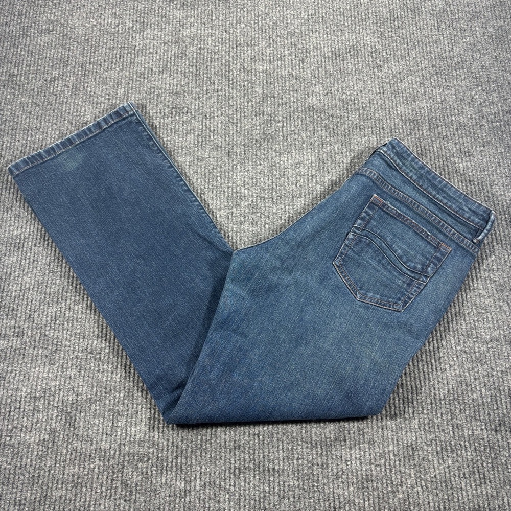 Lee Jeans One True Fit Women 13/14M Blue Bootcut Mid Rise Stretch